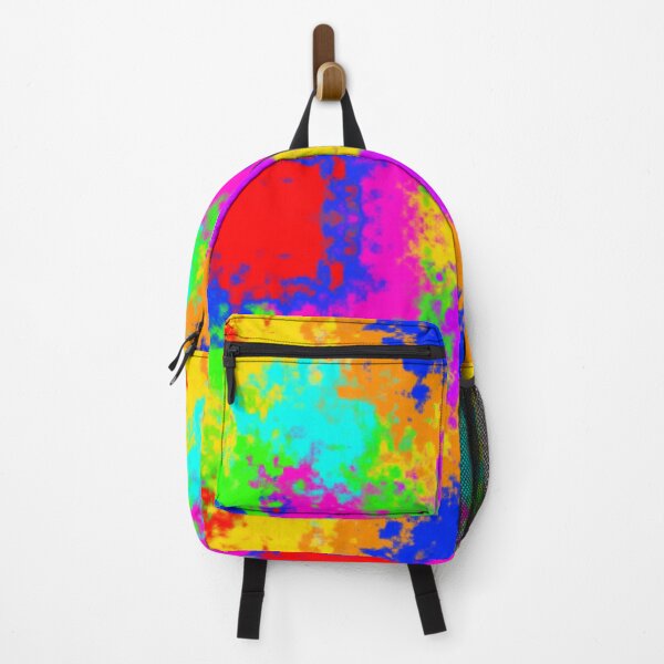 Item preview, Symmetrical multicolored sponge painting bright and vivid designed and sold by Me-D-Ogre.