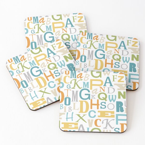 Item preview, Multi colour letters designed and sold by Cheekyleopard.