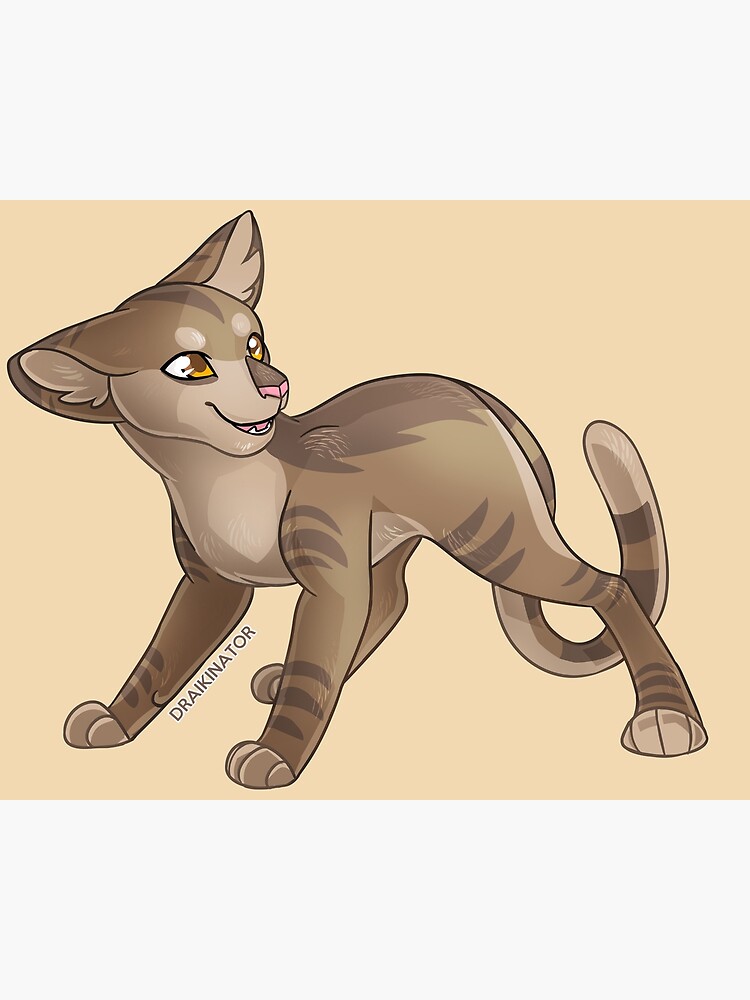 Tigerstar II Tigerheart Warrior Cats Postcard for Sale by alicialynne