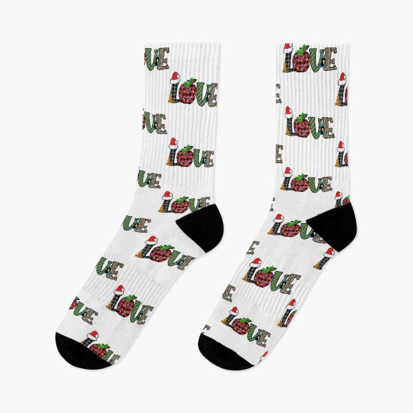 Item preview, Love Teacher I Christmas Holiday Teacher designed and sold by younghopes.