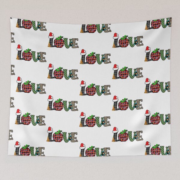 Item preview, Love Teacher I Christmas Holiday Teacher designed and sold by younghopes.
