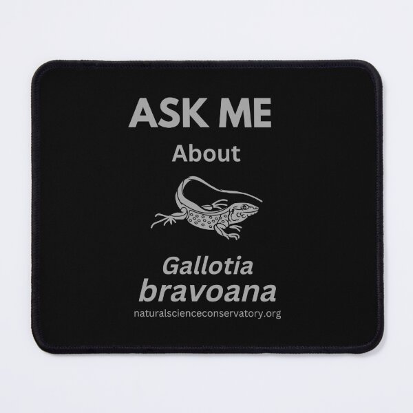 Item preview, Ask Me About Gallotia bravoana (La Gomera Giant Lizard) designed and sold by Discovered.