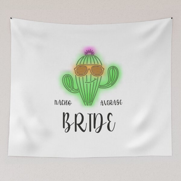 Item preview, Nacho average bride hilarious wedding design T-Shirt designed and sold by RedArtsDesign.