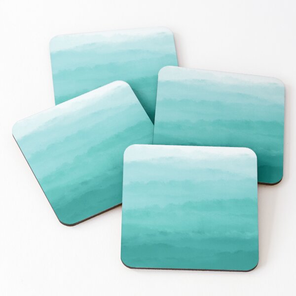Item preview, Watercolor Ombre Abstract (aqua blue) designed and sold by Design Minds Boutique.