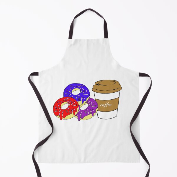 Item preview, donuts and coffee designed and sold by Saberfahid.