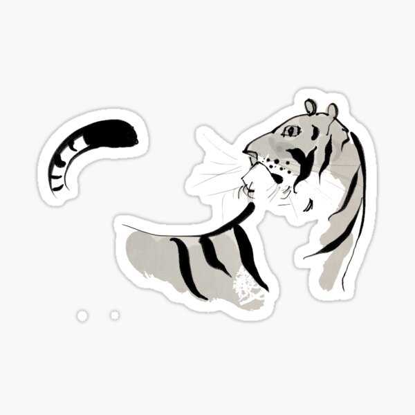 Tiger Sticker