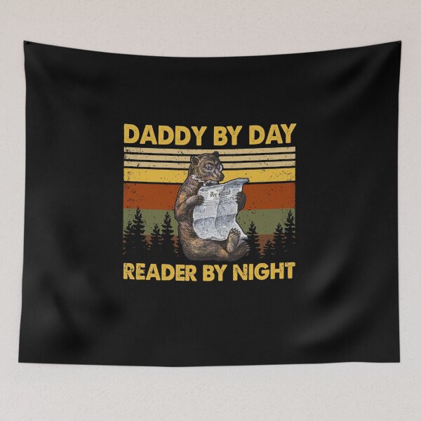 Item preview, Daddy By Day Reader By Night Book Lover Father designed and sold by severojuaireg66.