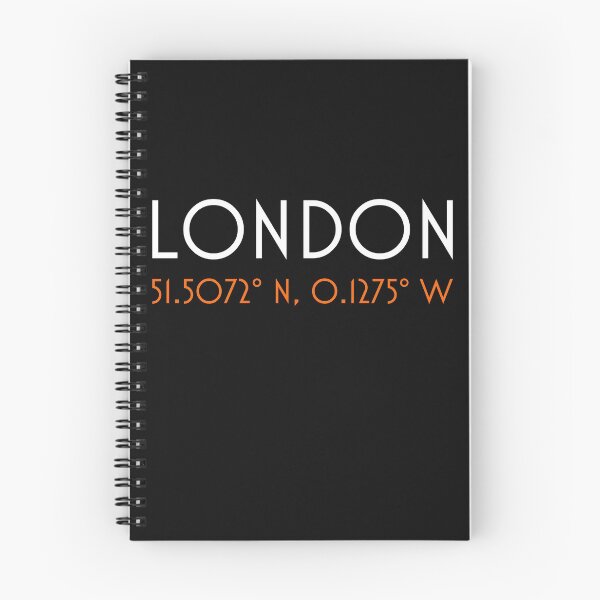 Item preview, London coordinates designed and sold by bumblethebee.