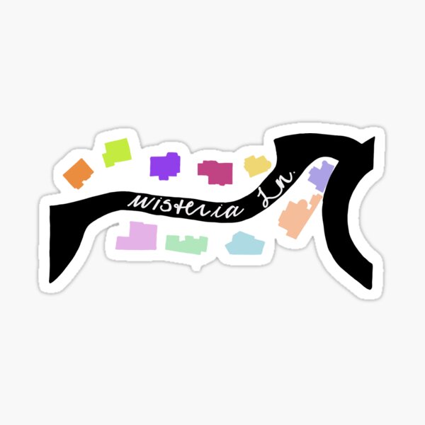 Wisteria Lane Sticker