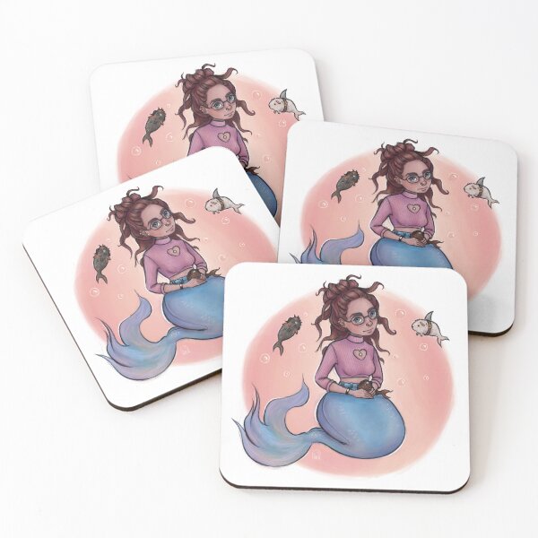 Item preview, Hipster Mermin designed and sold by inkiestuff.