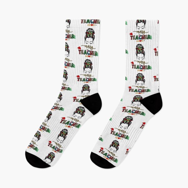 Item preview, Merry Teacher I Christmas Holiday Teacher designed and sold by younghopes.