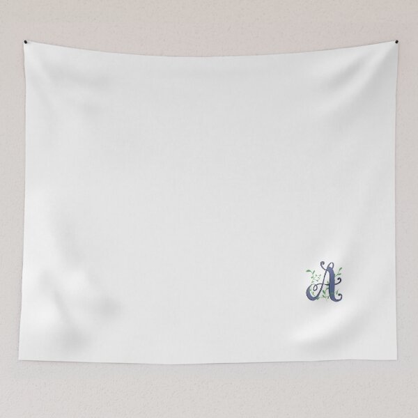 Item preview, Letter A lettering Initial Monogram alphabet  designed and sold by Antique-Gifts.