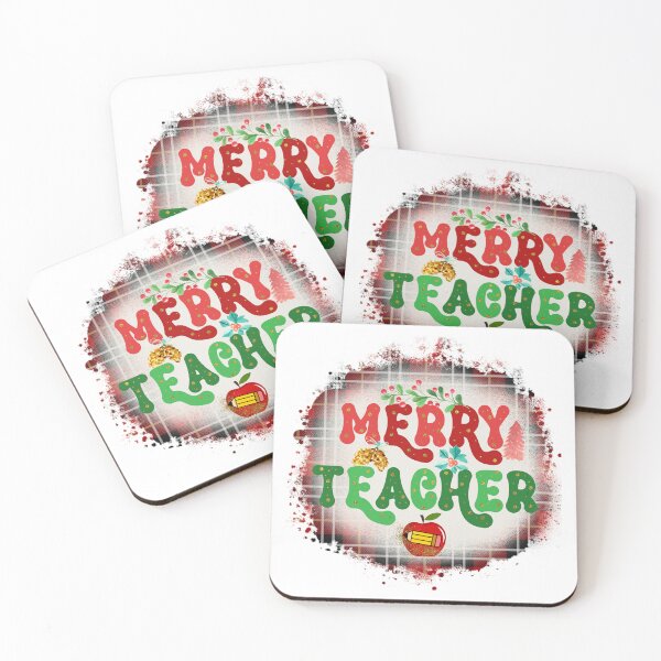 Item preview, Merry Teacher I Christmas Holiday Teacher designed and sold by younghopes.