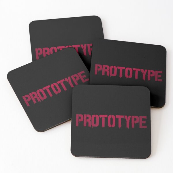 Item preview, Red "PROTOTYPE" Stencil Graffiti designed and sold by BunchOfWords.