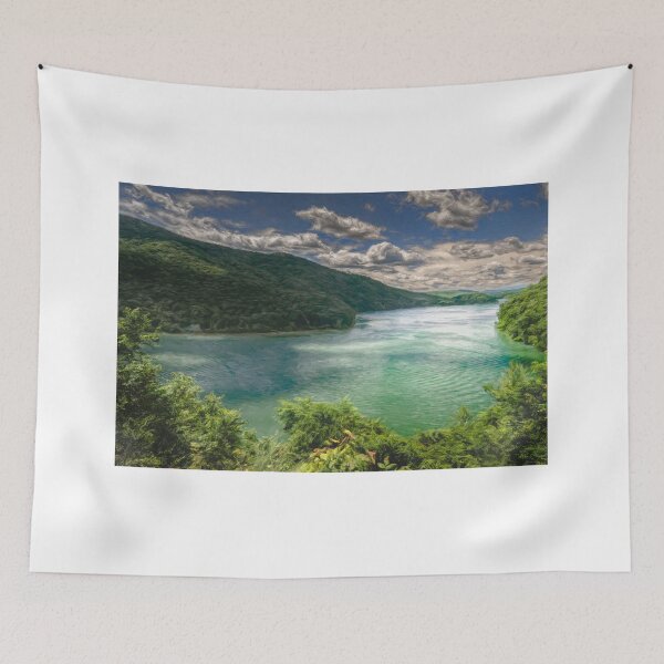 Item preview, Lake Moomaw Painting designed and sold by nbrandsberg.