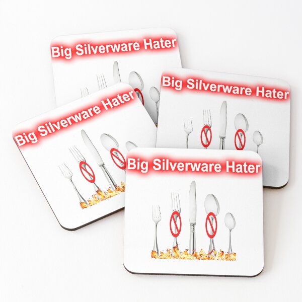 Item preview, Big Silverware Hater designed and sold by autismaffirmed.