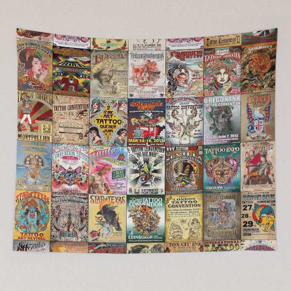 Item preview, Tattoo Conventions designed and sold by Montage-Madness.