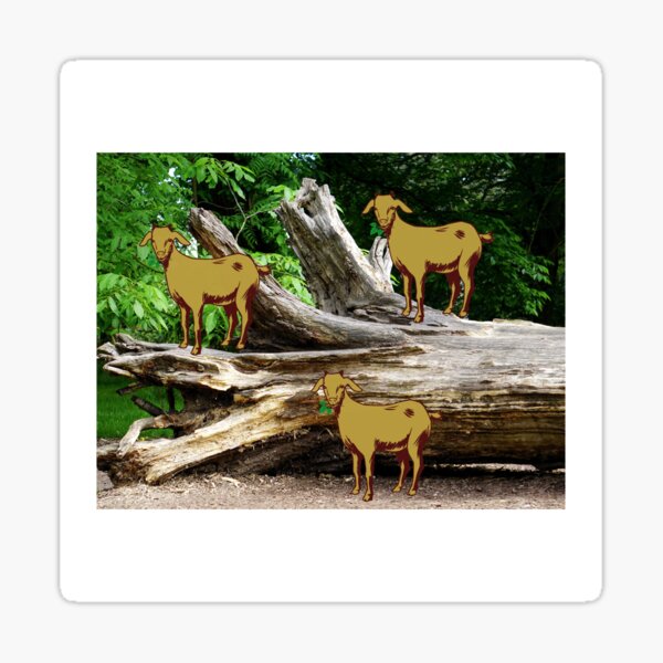 Item preview, Goats designed and sold by SamBai.