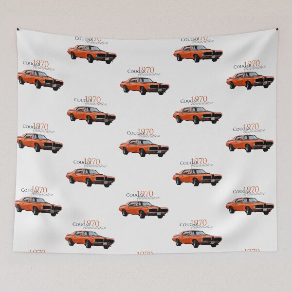 Item preview, Classic Cars, American Muscle Cars, 1970 Cougar Eliminator, Race Car 1970's, Coupe, Sport Car designed and sold by classic car craze.