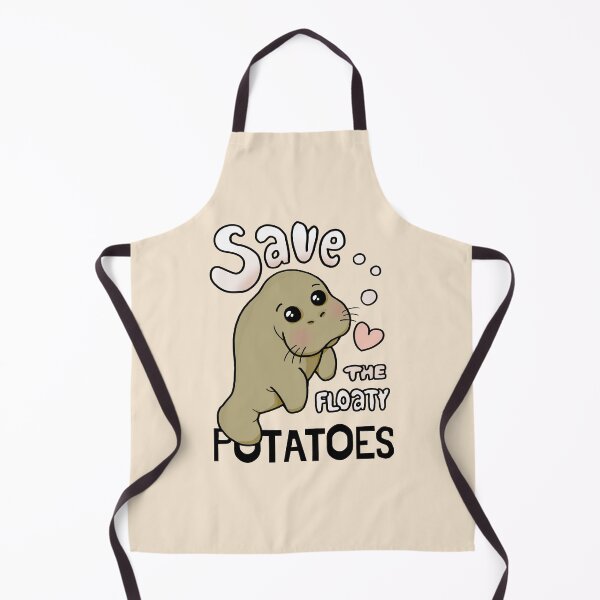 Item preview, Save The Floaty Potatoes - Cute Manatee designed and sold by ViewerEqualsPhoton.
