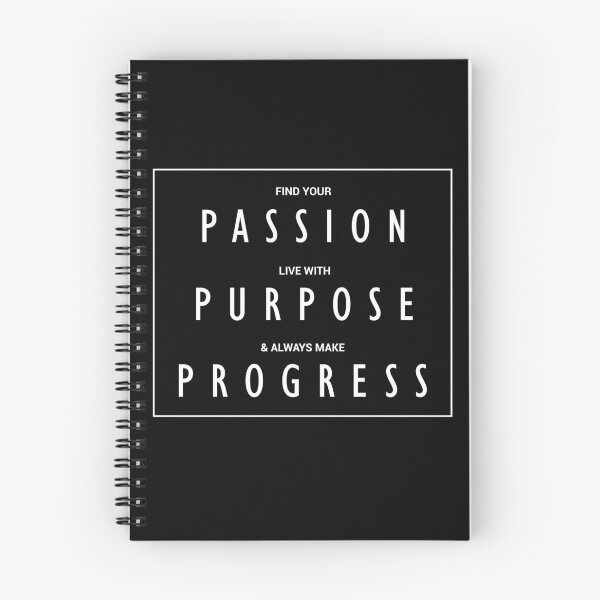 Item preview, Passion Purpose Progress - White designed and sold by Psyche-Lab.