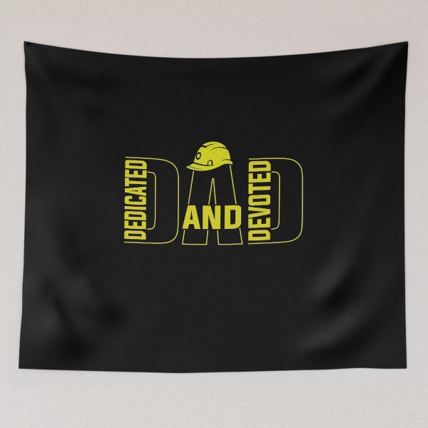 Item preview, Dedicated And Devoted Dad Family Gift Father's Day designed and sold by gaciamingeo12.
