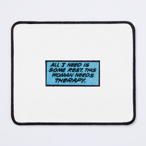 Item preview, this woman needs therapy comic caption designed and sold by angelicanicole7.