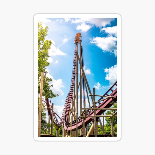 "Diamondback Roller Coaster, Kings Island" Sticker For Sale By ...