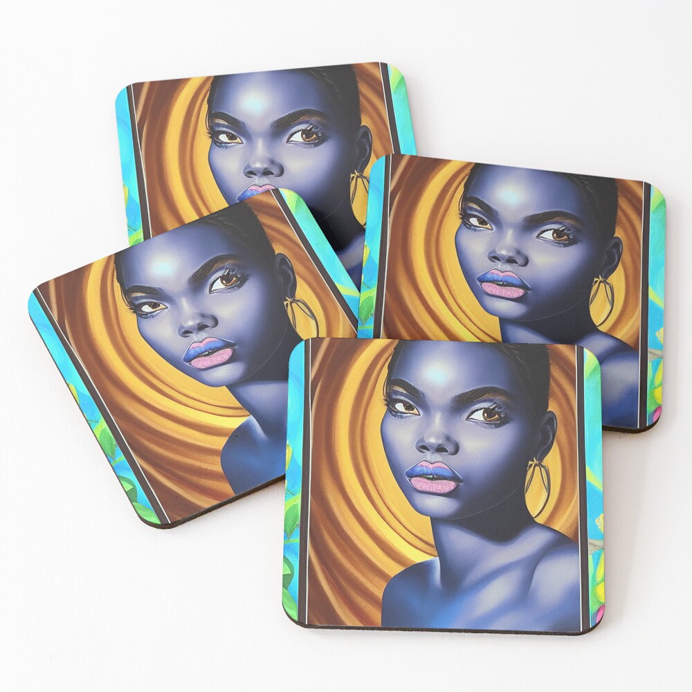 Item preview, Coasters (Set of 4) designed and sold by DeepSymbolism.