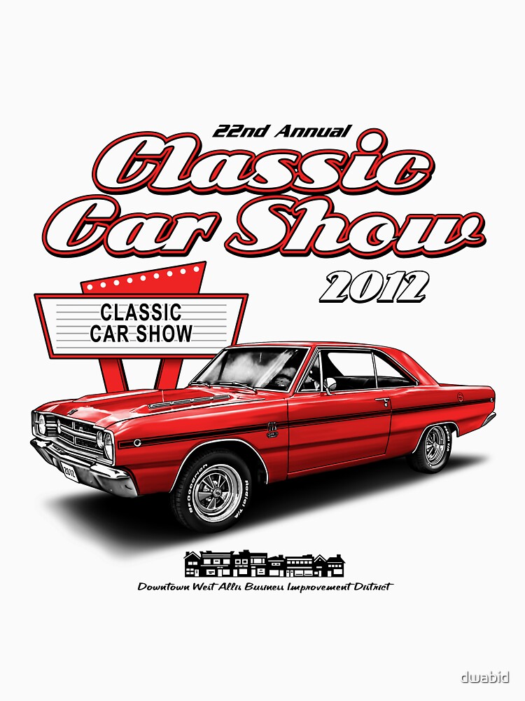 Thumbnail 7 of 7, Classic T-Shirt, 2012 Downtown West Allis Classic Car Show designed and sold by dwabid.