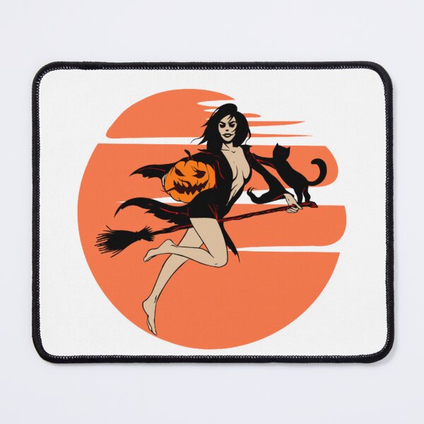 Item preview, Halloween Witch with Jack O Lantern designed and sold by stan7505.