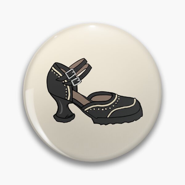 Item preview, Fluevog Qtee Shoe in Black designed and sold by anne m bray.