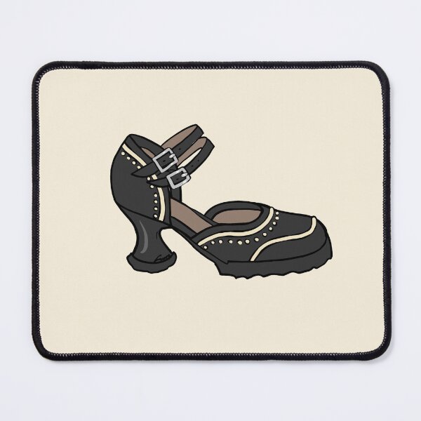 Item preview, Fluevog Qtee Shoe in Black designed and sold by anne m bray.