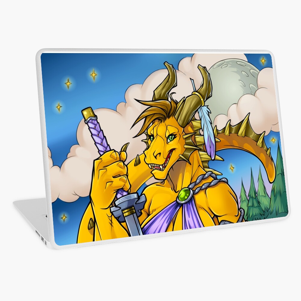 Item preview, Laptop Skin designed and sold by cybercat.