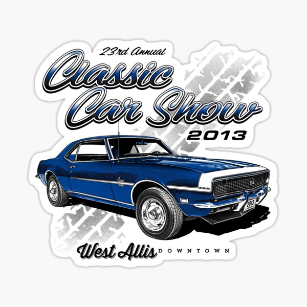 2013 Downtown West Allis Classic Car Show Sticker