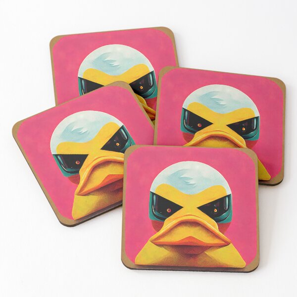 Item preview, Danger Duck Pop Art 6 designed and sold by AiBroughtToLife.
