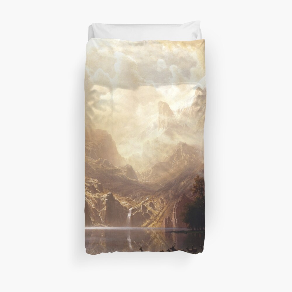 Among the Sierra Nevada, California Duvet Cover
