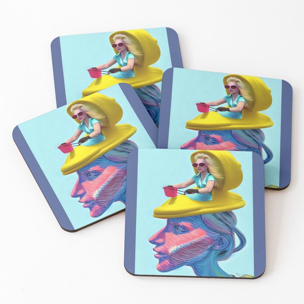 Item preview, Coasters (Set of 4) designed and sold by RitaMaye.