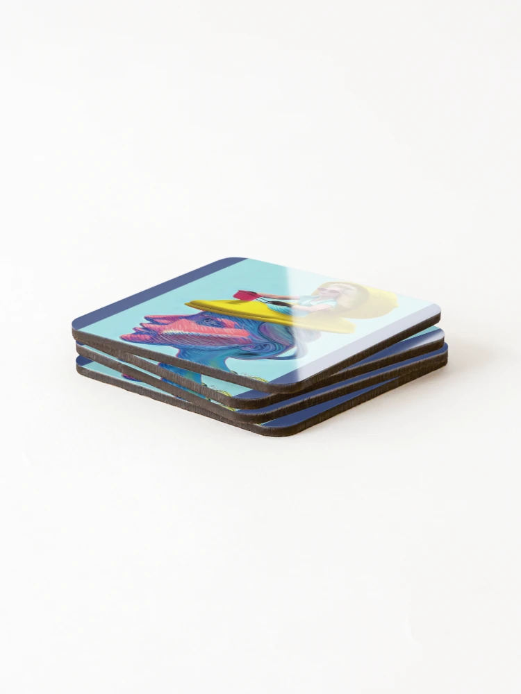 Thumbnail 4 of 5, Coasters (Set of 4), Joy Ride designed and sold by RitaMaye.