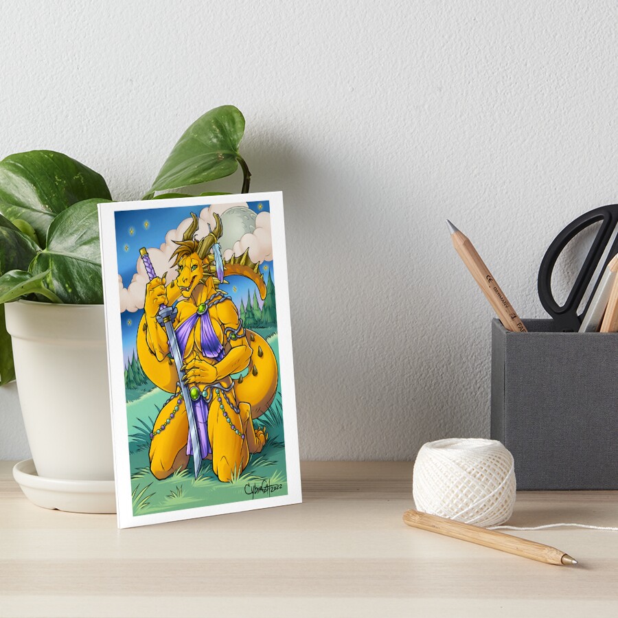 Item preview, Art Board Print designed and sold by cybercat.