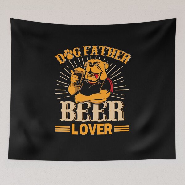 Item preview, Dog Father Beer Lover Dog Lover Beer Drinker Fathers Day designed and sold by gaciamingeo12.