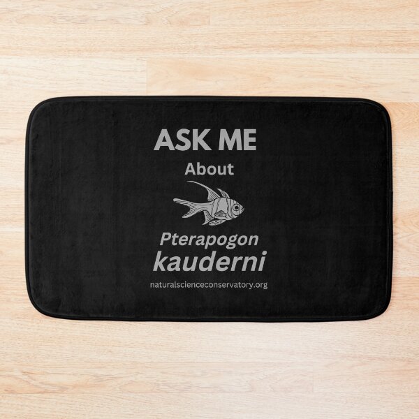 Item preview, Ask Me About Pterapogon kauderni (Banggai cardinalfish) designed and sold by Discovered.