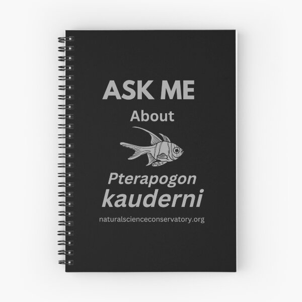 Item preview, Ask Me About Pterapogon kauderni (Banggai cardinalfish) designed and sold by Discovered.