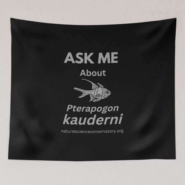 Item preview, Ask Me About Pterapogon kauderni (Banggai cardinalfish) designed and sold by Discovered.
