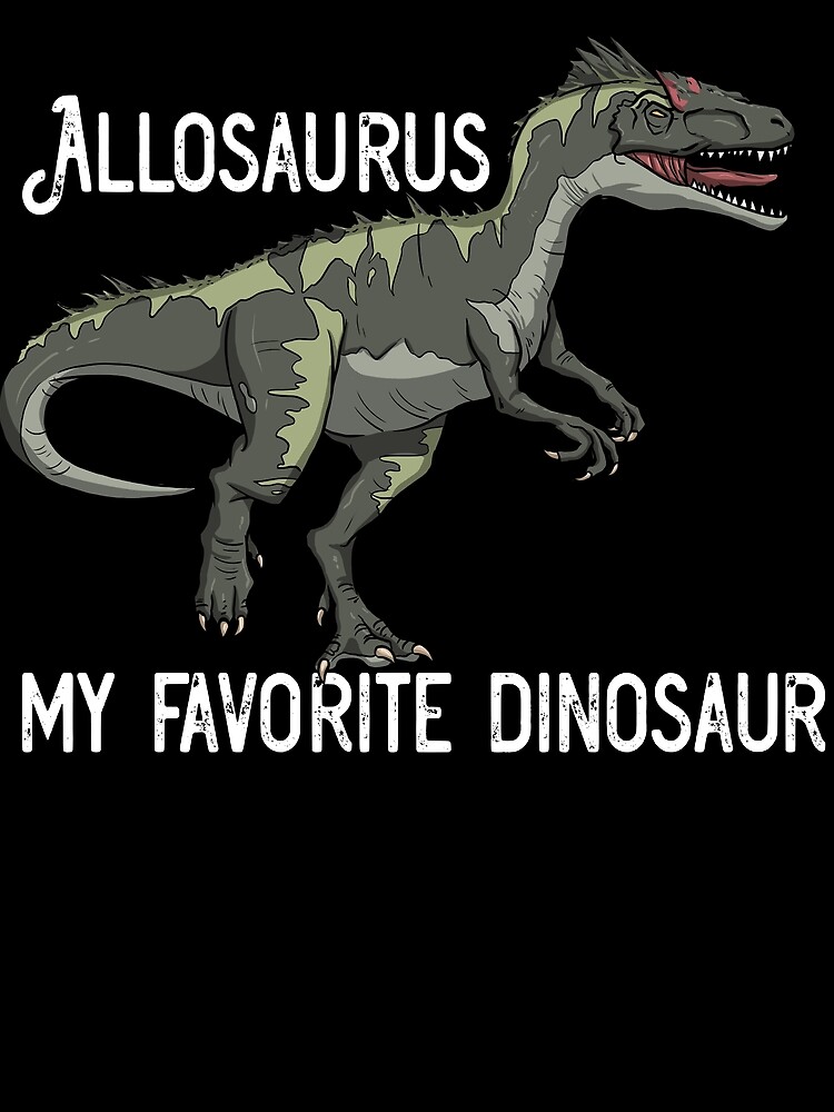 Thumbnail 3 von 3, Tuch, Allosaurus My Favorite Dinosaur Lover Kids Allosaurus Gear designt und verkauft von DynamicDesign.