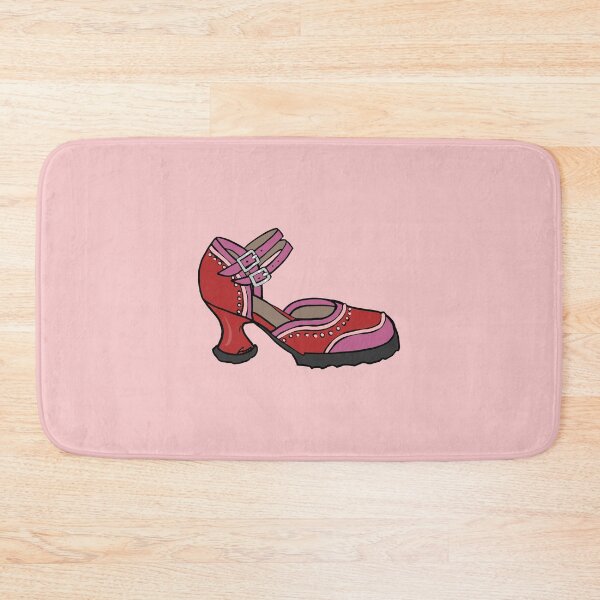 Item preview, Fluevog Qtee Shoe in Red, Pink designed and sold by anne m bray.