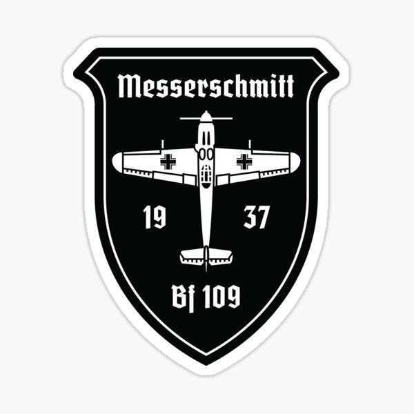 Messerschmitt Bf-109 Sticker