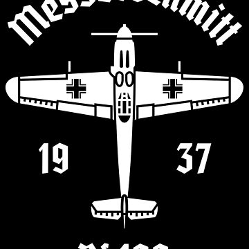 Artwork thumbnail, Messerschmitt Bf-109 by Aeronautdesign