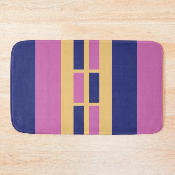 Item preview, Pattern - pink gold navy lines 8 designed and sold by SandraLSherrill.