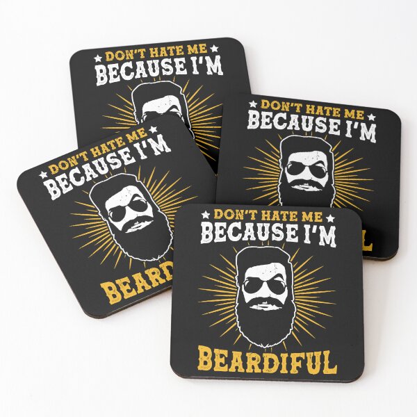 Item preview, Don't Hate Me Because I'm Beardiful Bearded Uncle Beard Funny Cool designed and sold by kuenzisedtalz10.